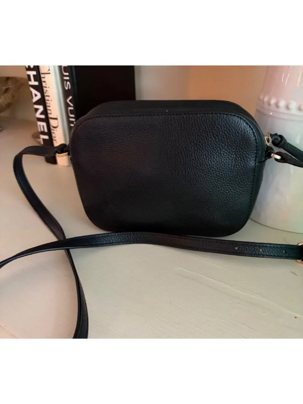 Tory Burch Black Leather Crossbody Bag